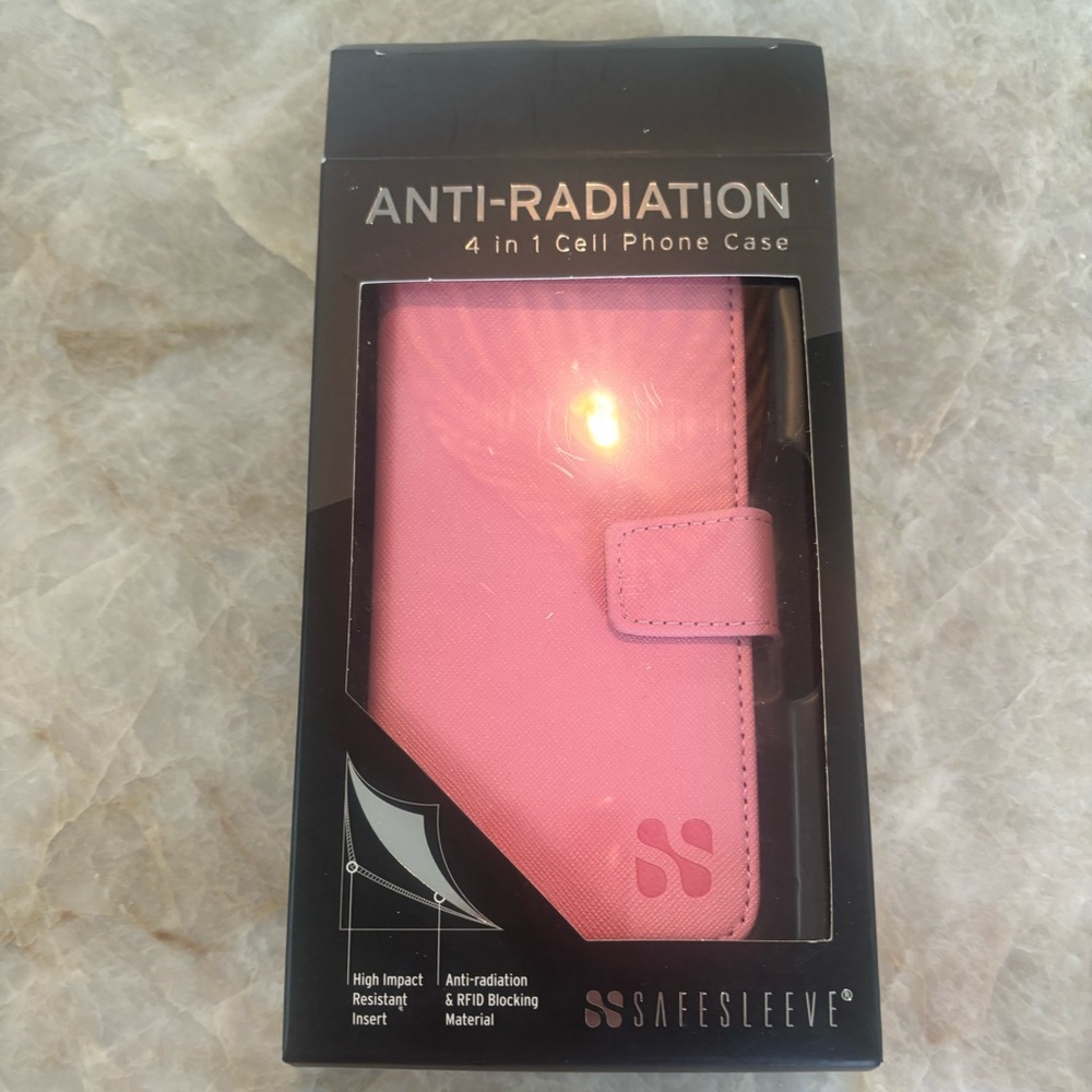 Pink Anti-Radiation Phone Case IPhone 12